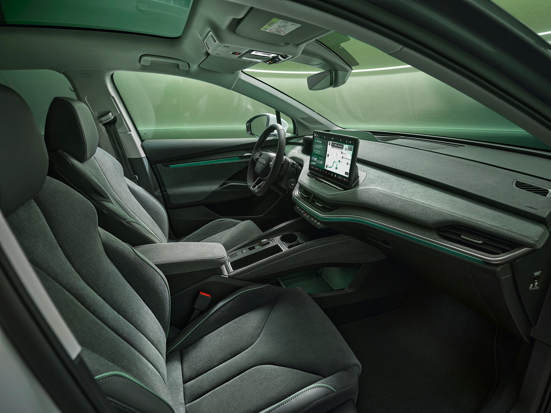 Original sædevarme i forsæder – Skoda Enyaq