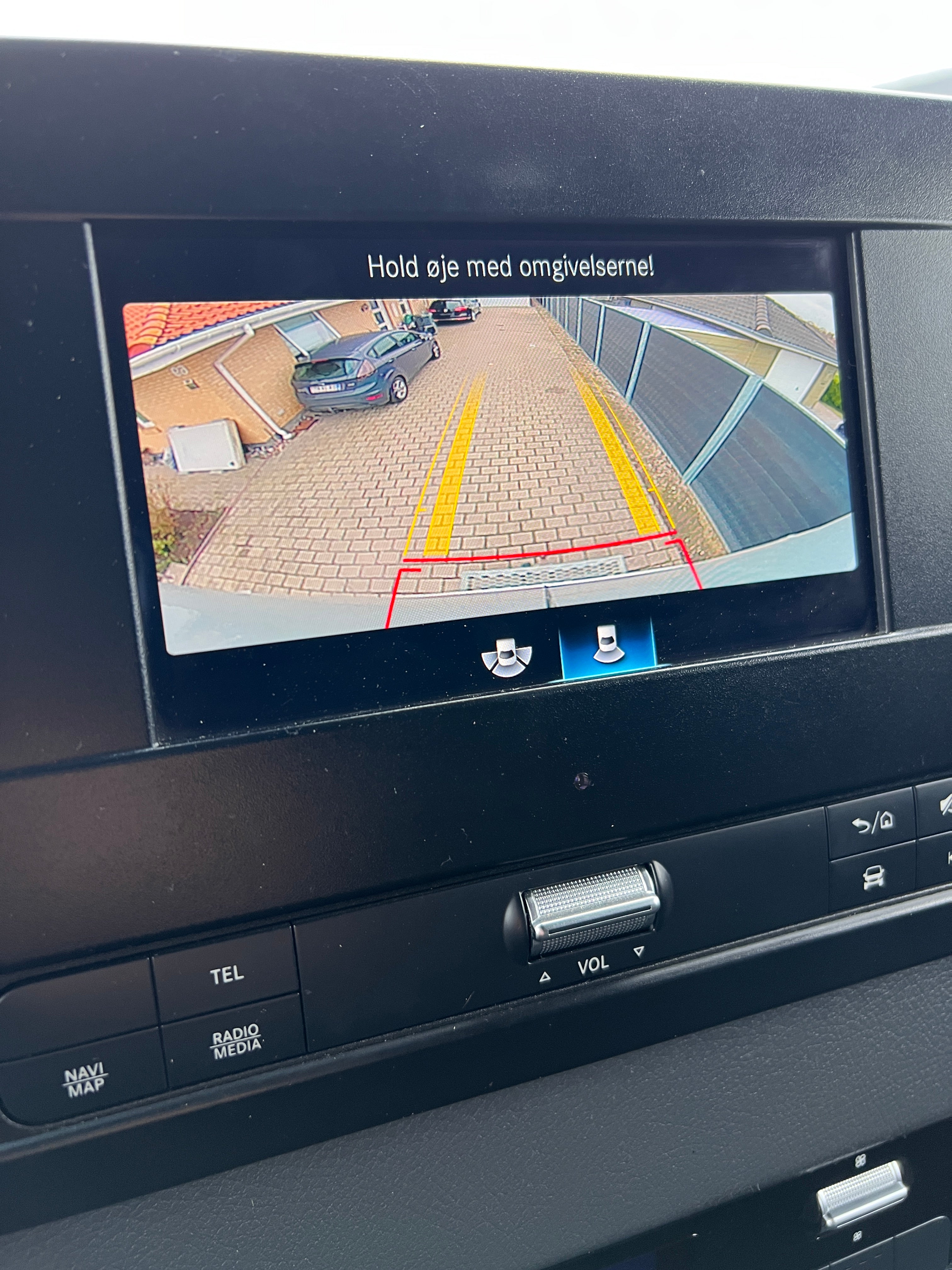 Eftermontering af originalt bakkamera – Mercedes Sprinter W907 / W910