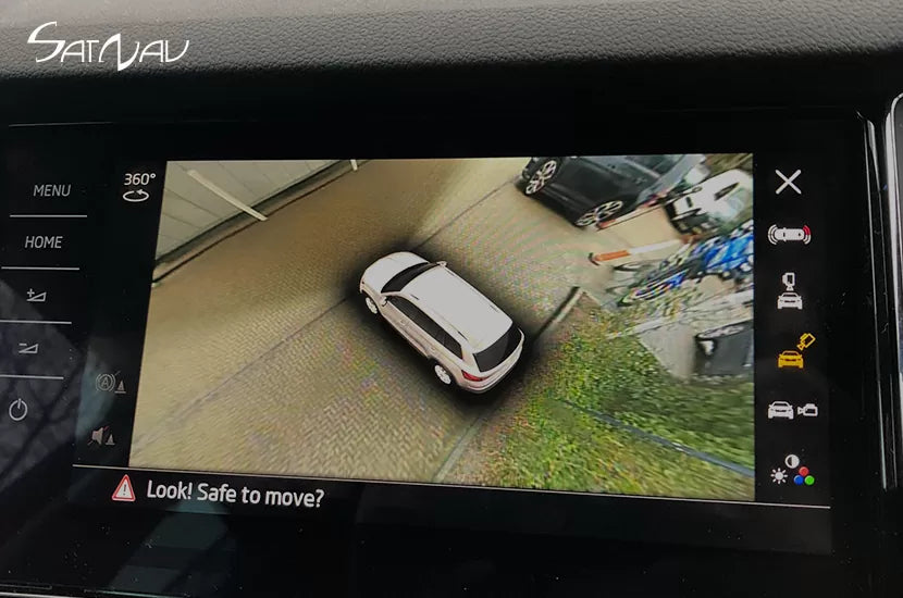 Originalt VW Area View 360° Kamerasæt – Komplet Eftermonteringspakke